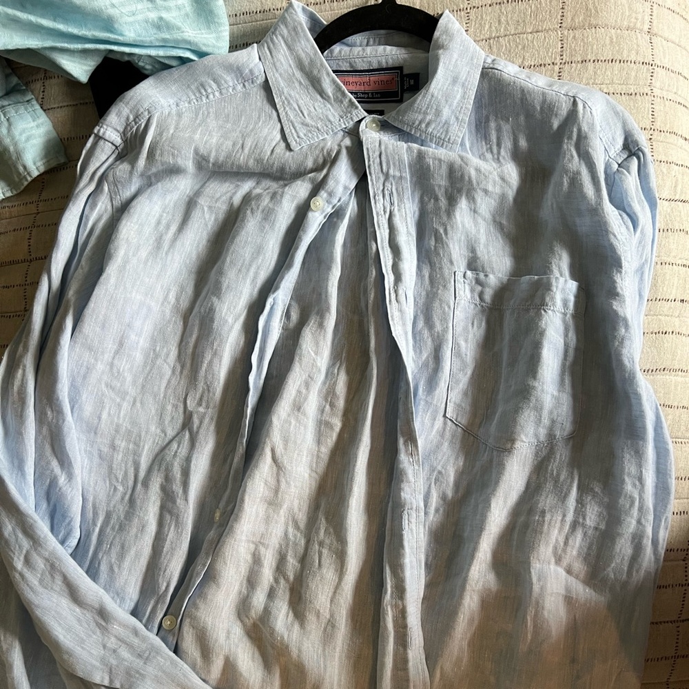 Vineyard Vines long sleeve linen